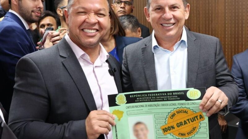 Cláudio Ferreira comemora convocação de mais 2.2 mil beneficiados com a CNH Social