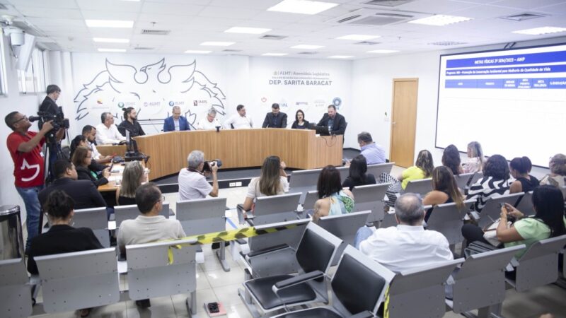 Secretarias estaduais apresentam metas físicas em audiência na ALMT