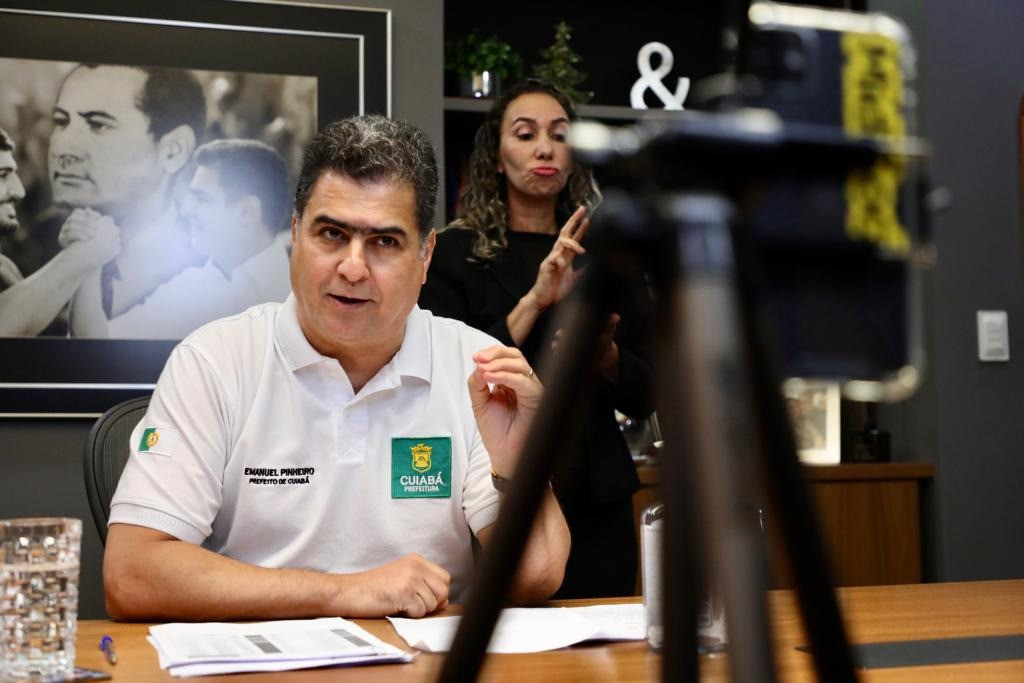 Prefeito Emanuel Pinheiro rebate críticas de Lúdio Cabral e anuncia canal de contrarresposta