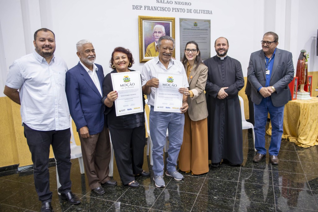 Sessão especial homenageia festeiros e organizadores da Festa do Senhor Bom Jesus de Cuiabá