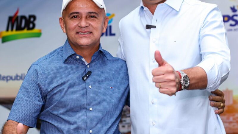Kalil confirma nome de vereador Pedrinho como vice e revela apoio de 11 partidos em VG