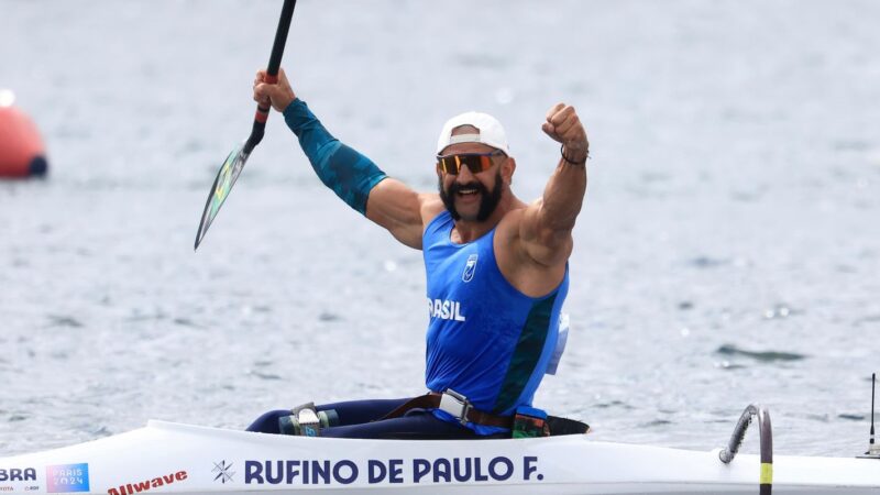 Brasil garante dobradinha nos 200 metros classe VL2 da canoagem