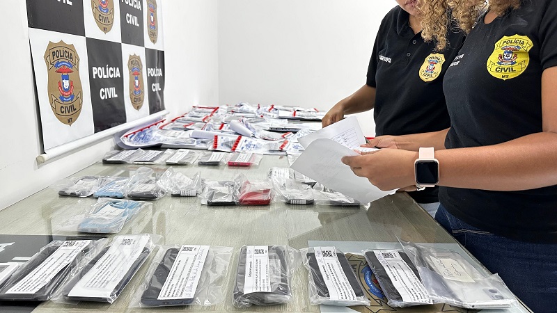 Celulares devolvidos pela Polícia Civil a 80 vítimas de roubos foram rastreados durante Operação Mobile – Jornal Advogado – Em Mato Grosso