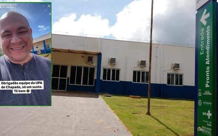 Abílio passa mal e vai parar na UPA de Chapada dos Guimarães