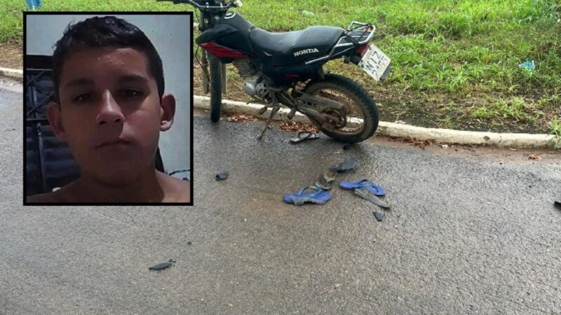 Adolescente de 13 anos morre e irmão gêmeo fica ferido em acidente entre carro e moto