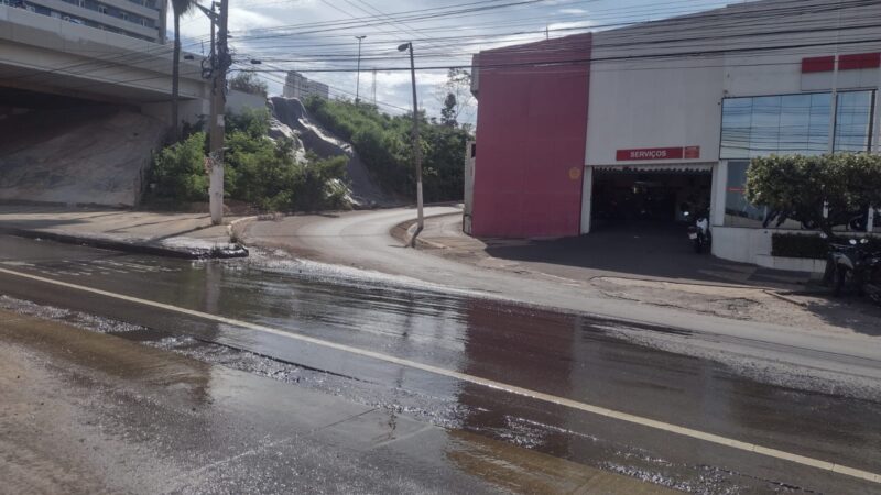 Avenida do CPA terá nova interdição para obras no viaduto nesta quarta-feira