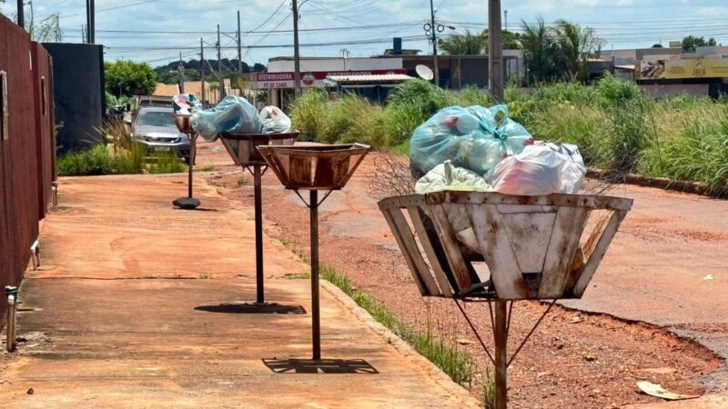 Coleta irregular gera acúmulo de lixo nas ruas e problemas em bairros de Cuiabá; fotos e vídeos