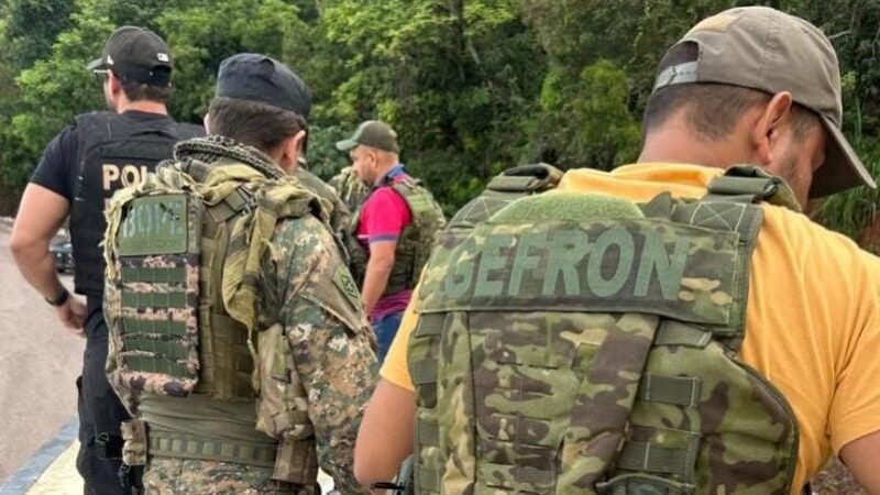 Gefron, Bope e PF apreendem carga de 420 kg de cocaína em caminhão avaliada em R$ 10,8 milhões