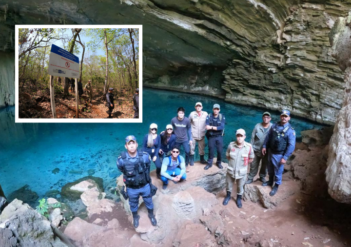 MP notifica agências e guias turísticos, e barra visitação clandestina à Gruta Lagoa Azul em Nobres – Jornal Advogado – Em Mato Grosso