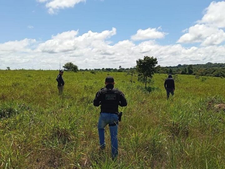 PJC realiza buscas em área de fazendas para localizar autor de homicídio de casal morto na frente do filho – Jornal Advogado – Em Mato Grosso