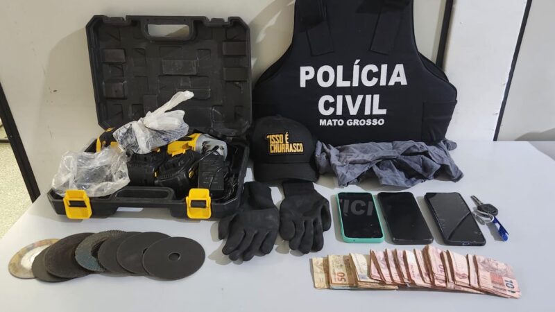 Polícia identifica criminosos envolvidos em furto de supermercado na Capital