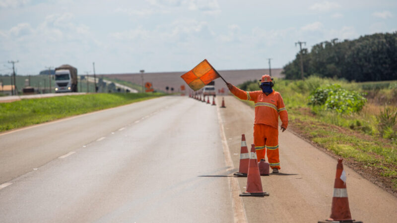 Nova Rota altera tráfego no norte da BR-163 para obra de drenagem