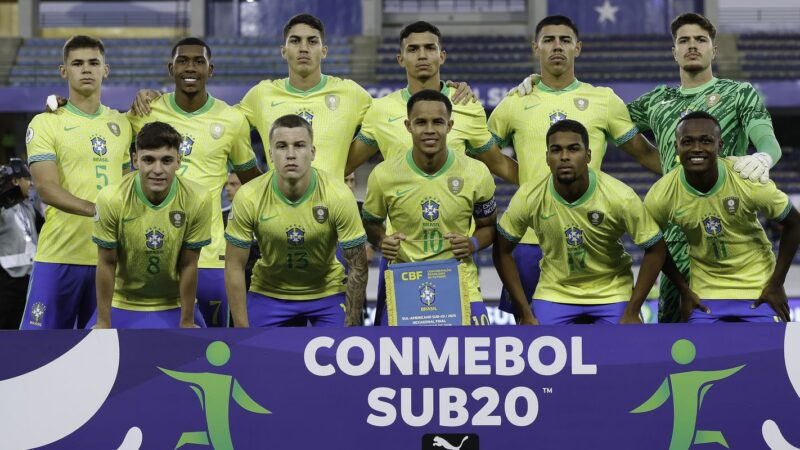 Brasil enfrenta a Colômbia mirando vaga para o Mundial Sub-20