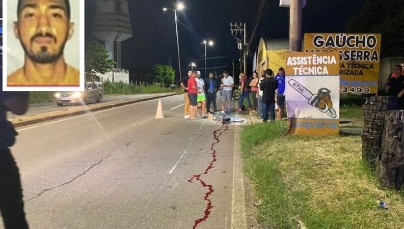 Câmera mostra acidente com motocicleta que matou técnico de enfermagem em VG