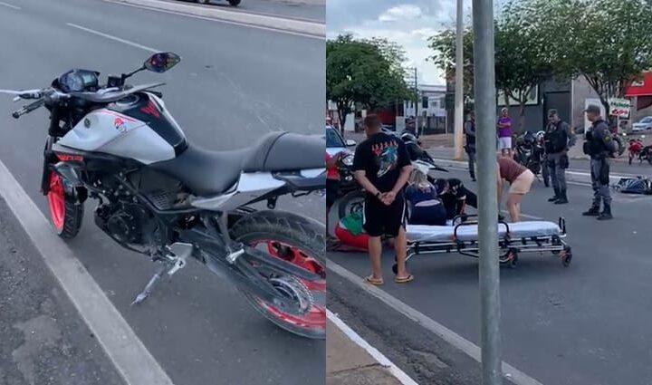 Casal morre em grave acidente de motocicleta na Estrada do Moinho em Cuiabá; veja vídeo