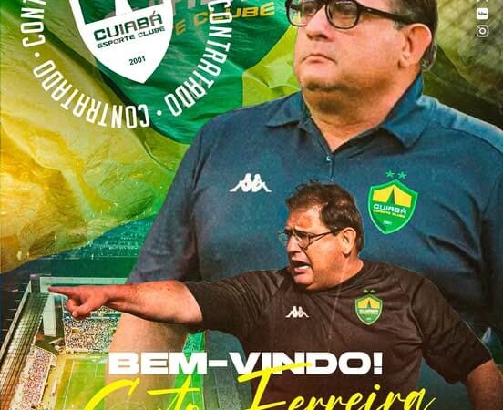 ESPORTE-MT: O técnico Guto Ferreira foi contratado para comandar o Cuiabá no Mato-grossense e Brasileirão