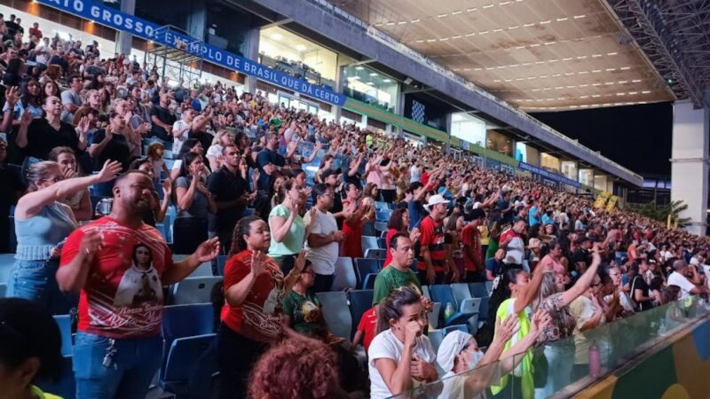 Evento religioso católico promove 4 dias de oração na Arena Pantanal no carnaval