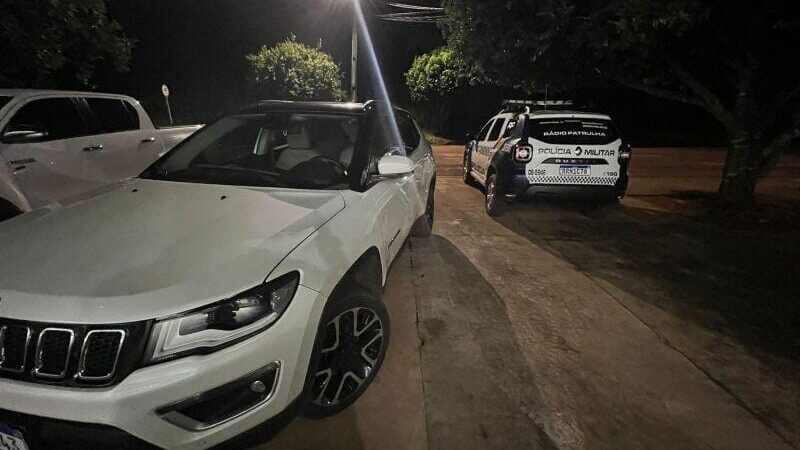 Ex-vereador é preso em flagrante dirigindo Jeep Compass clonado em MT