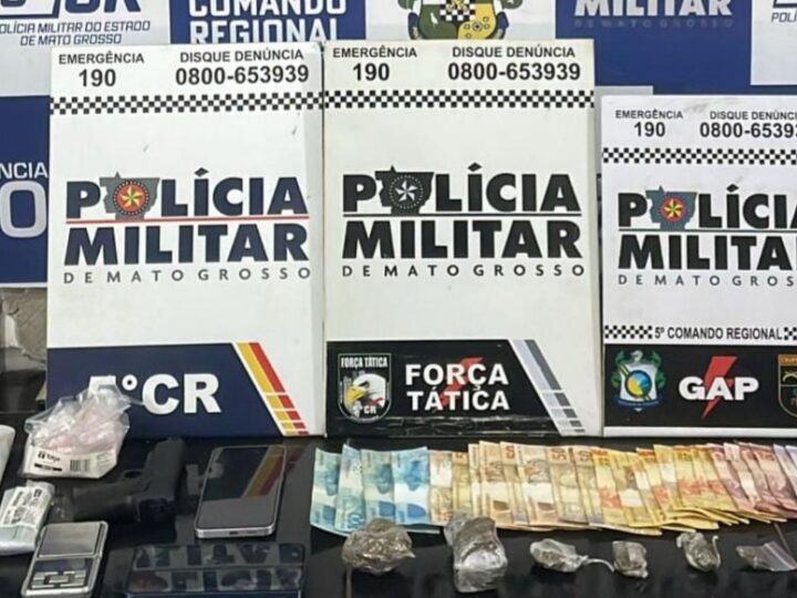 Força Tática fecha ponto de venda de drogas e prende faccionados em flagrante