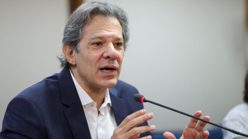 Governo deve incluir projetos de senadores na agenda econômica, diz Haddad