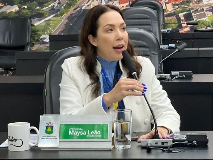 Maysa Leão promete atuar para barrar reajuste de 4,4% na tarifa de água em Cuiabá