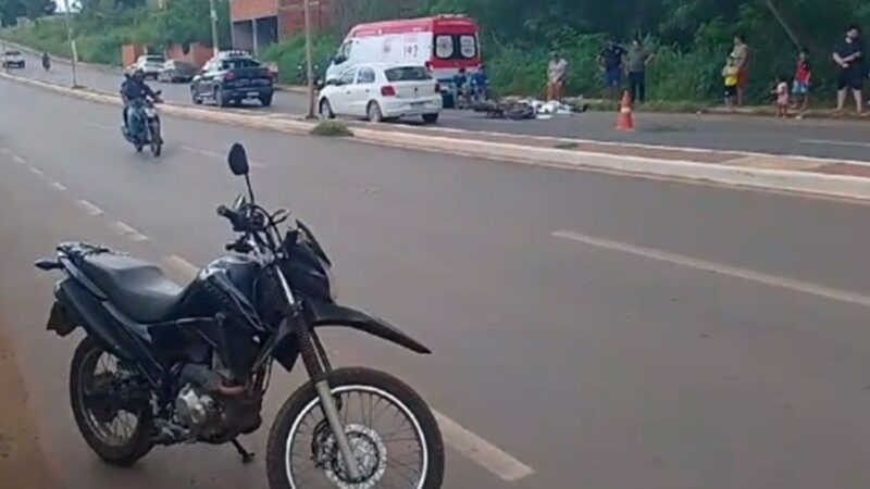 Motociclista de 19 anos morre após ser fechado por Fiat Toro e colidir com poste em VG