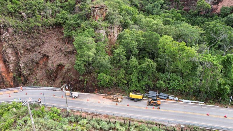 Transito no Portão do Inferno funcionará no sistema pare e siga entre segunda e quarta-feira