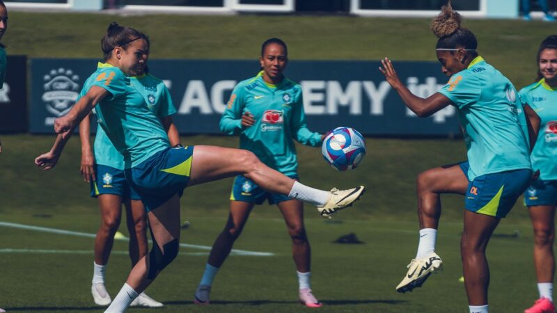 Seleção feminina é convocada para período de treinos pré-Copa América