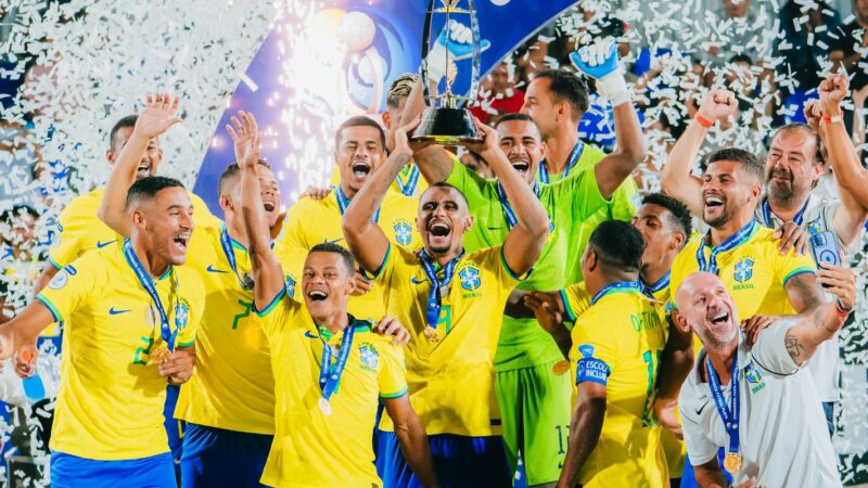 Brasil conquista a Copa América de Beach Soccer pela quarta vez