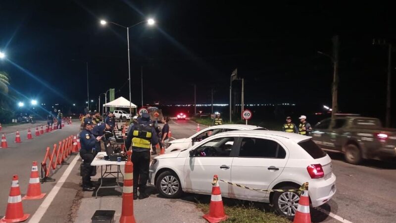 Oito condutores são presos por embriaguez durante operações da Lei Seca em Cuiabá